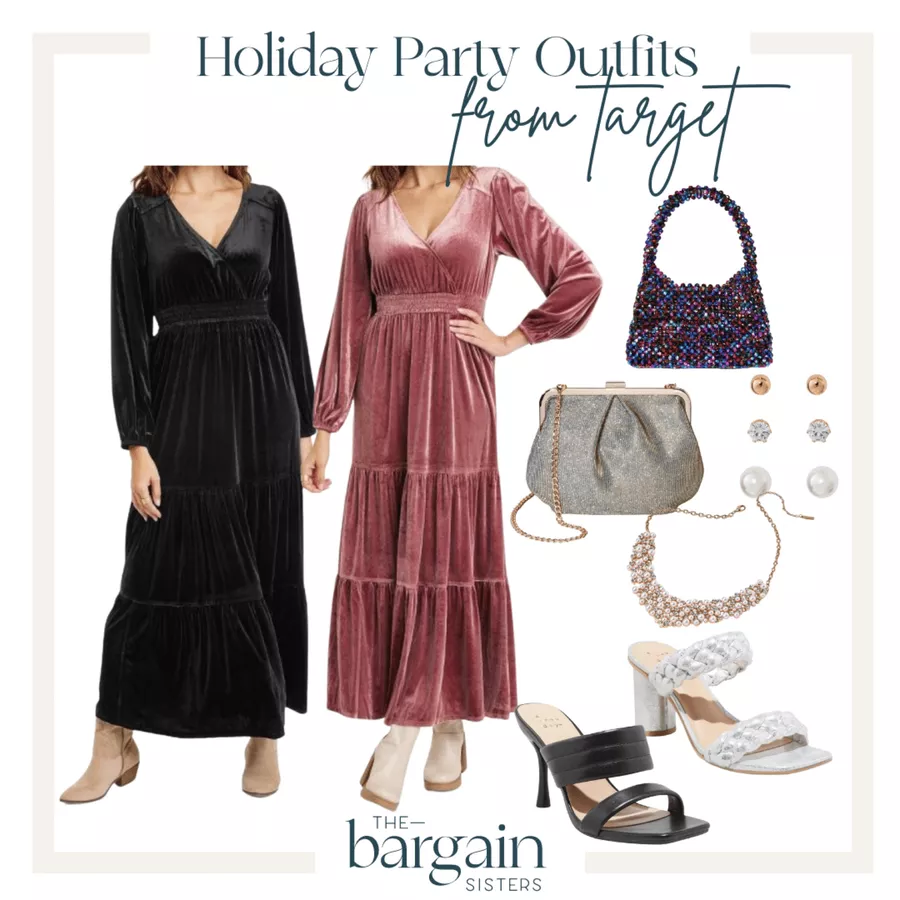 Holiday Party Outfits | Target
Holiday Party Dress
#walmart #holiday #holidayparty #partydress #christmasparty #partyfashion #walmartfashion #sequindress #clutch #pumps #booties #velvet #velvetdress #target #targetfashion #heels #accessories #staples #affordable #affordablefinds