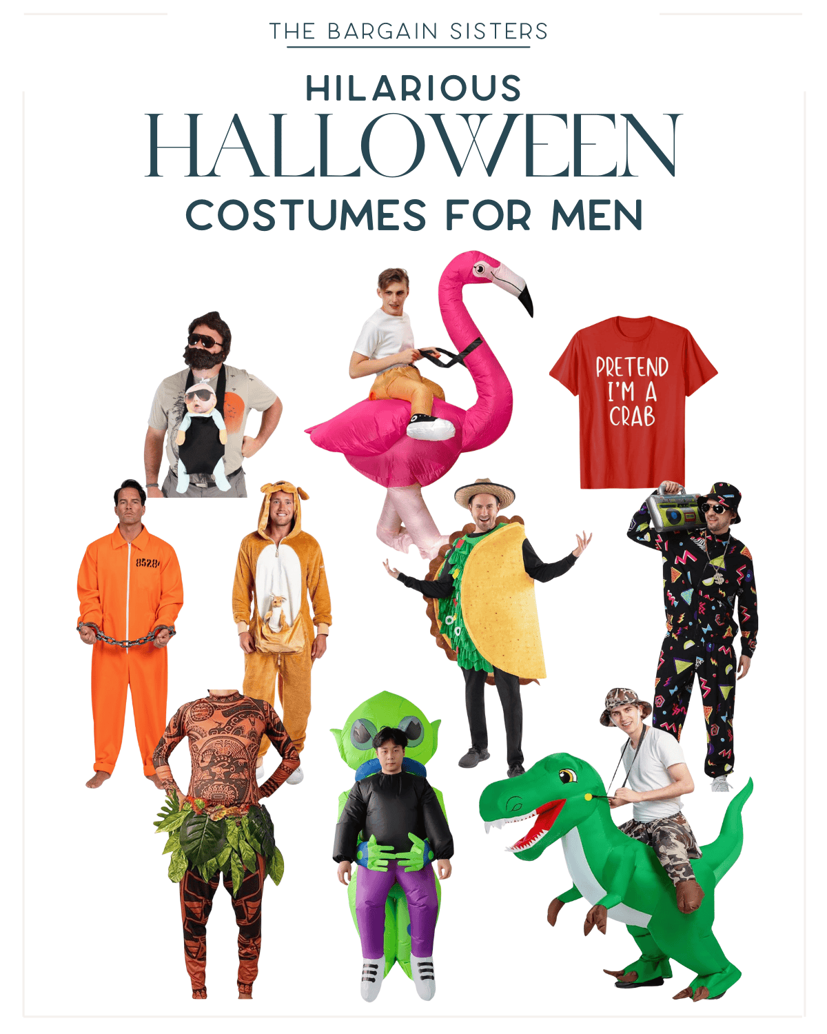 Hilarious Halloween Costumes for Men That Stand Out The Bargain Sisters