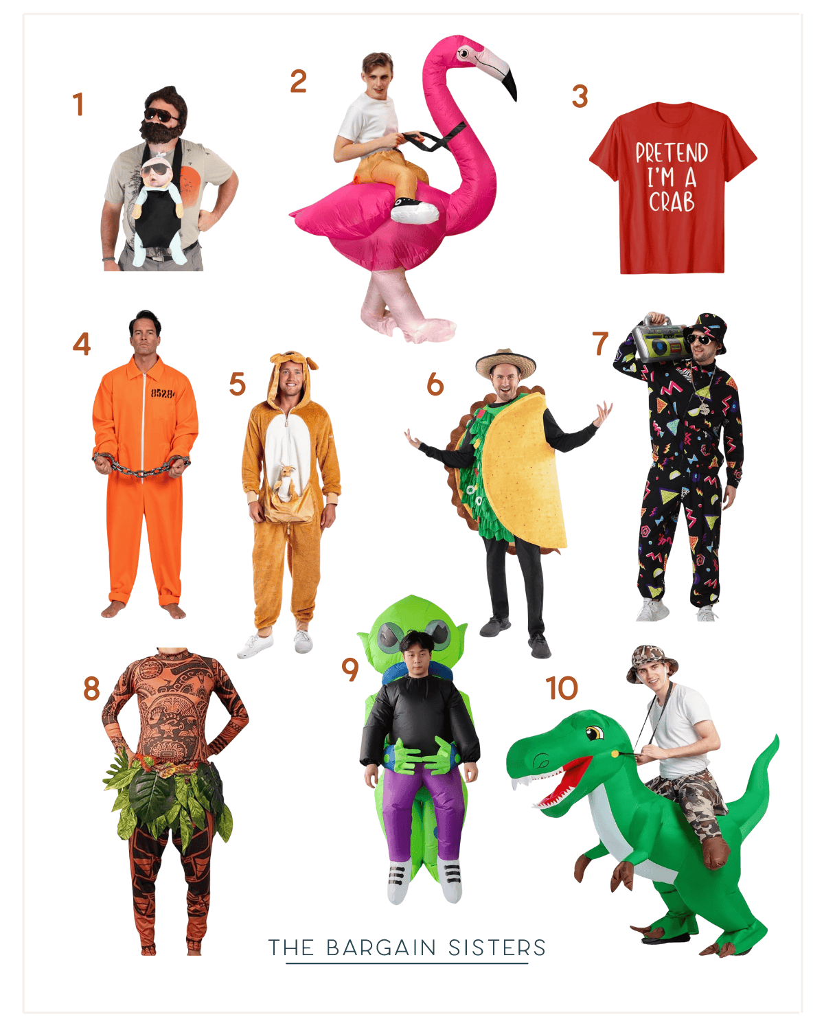 Hilarious Halloween Costumes for Men That Stand Out The Bargain Sisters