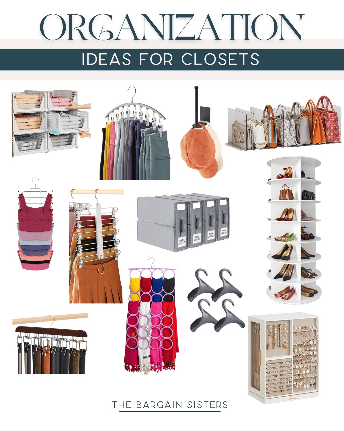 Our Favorite Must-Try Ideas for Organizing Closets - The Bargain Sisters®