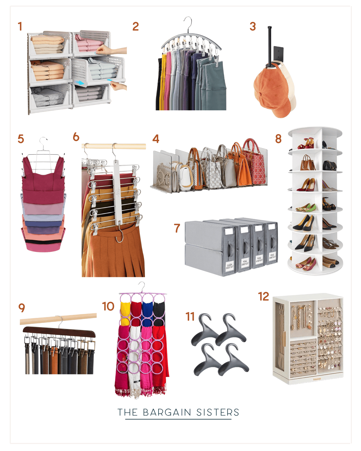 Our Favorite Must-Try Ideas for Organizing Closets - The Bargain Sisters®