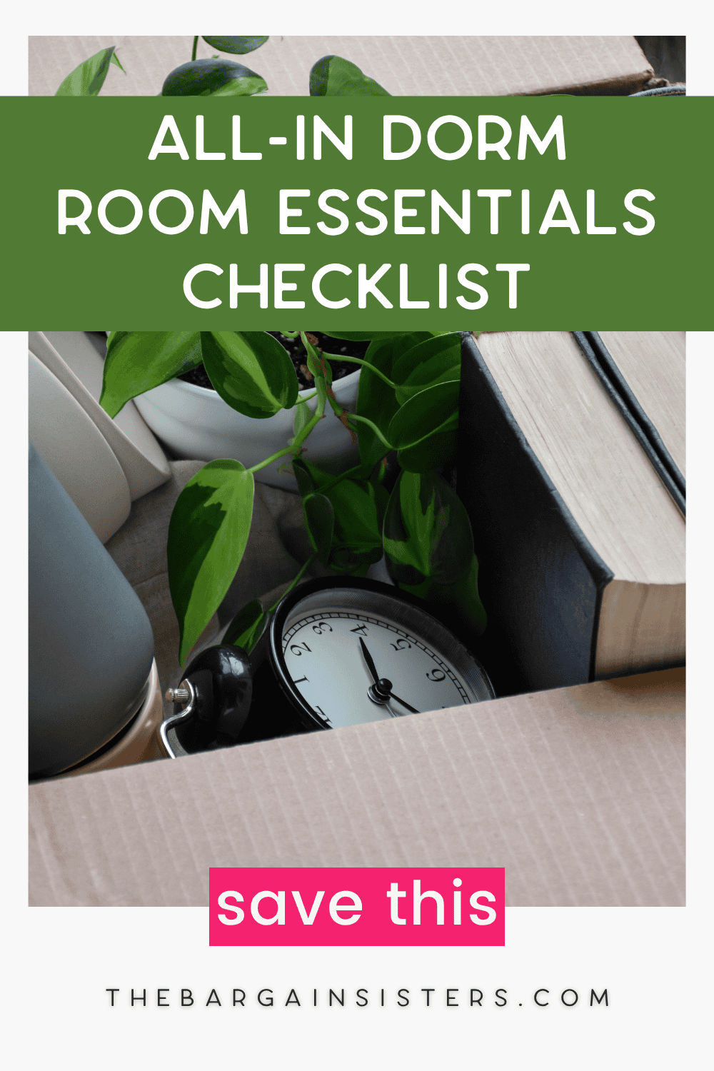Dorm Room Essentials Your College Kid Needs - The Bargain Sisters®