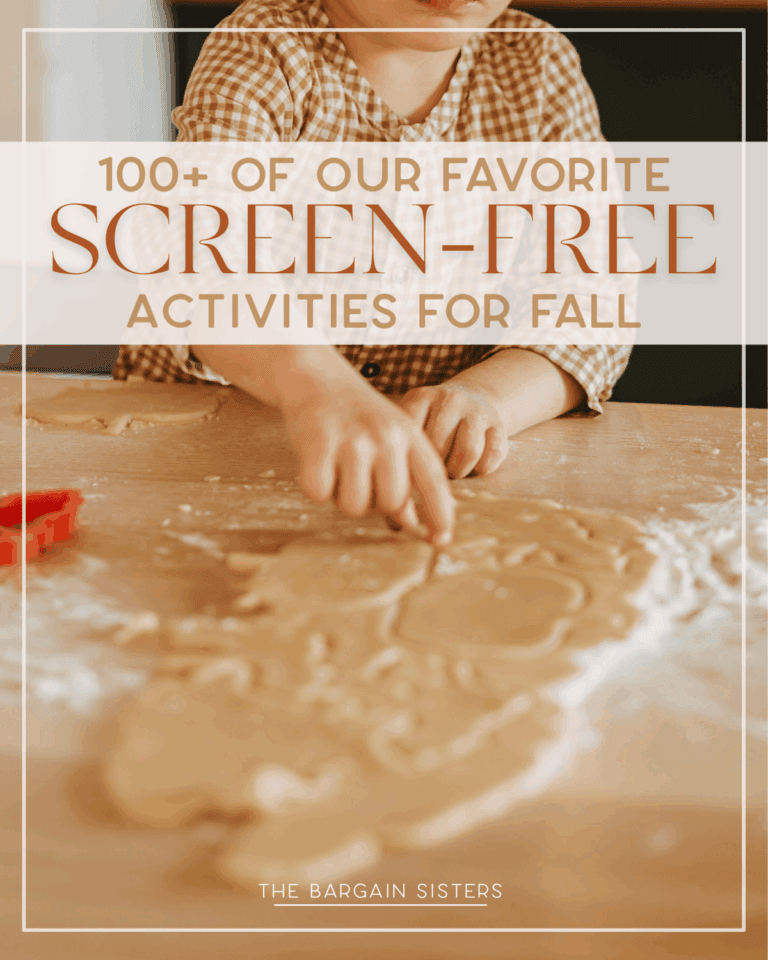 100+ Genius Screen-Free Activities for Fall Afternoons