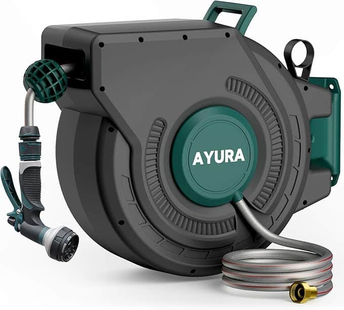 50% off Retractable Garden Hose Reel