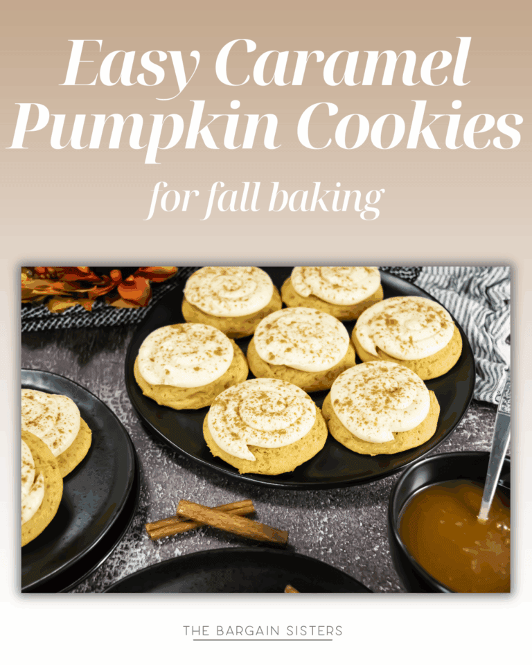 Easy Caramel Pumpkin Cookies for Fall Baking