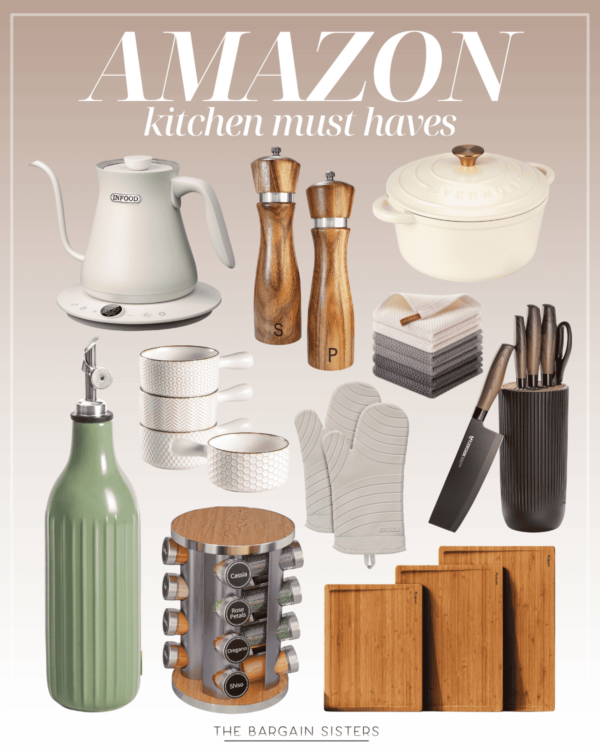 Smart Amazon Kitchen Must Haves - The Bargain Sisters