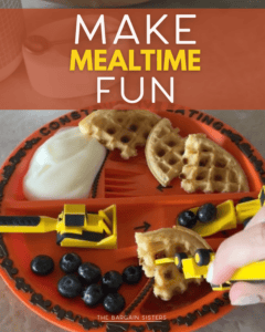 A Construction Plate Kids Love at Mealtime