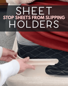 Sheet Holders That Stop Sheets From Slipping