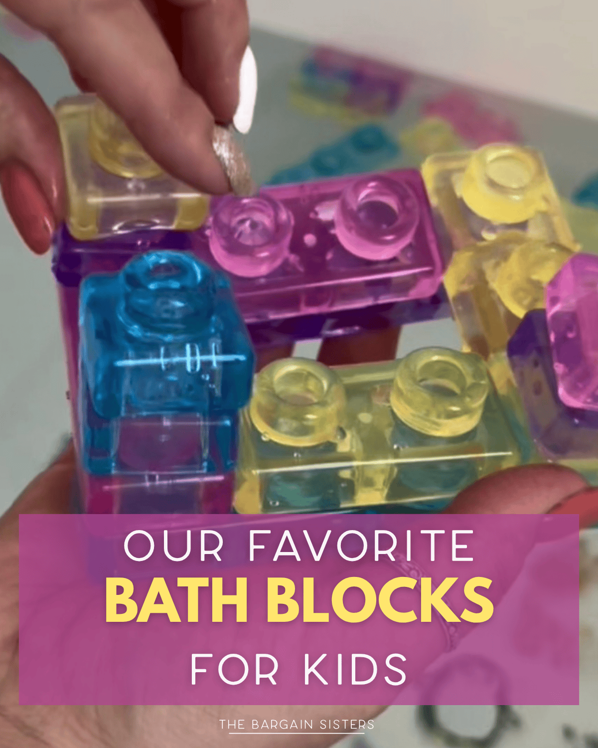 Our Favorite Bath Blocks for Bath Time Fun - The Bargain Sisters®