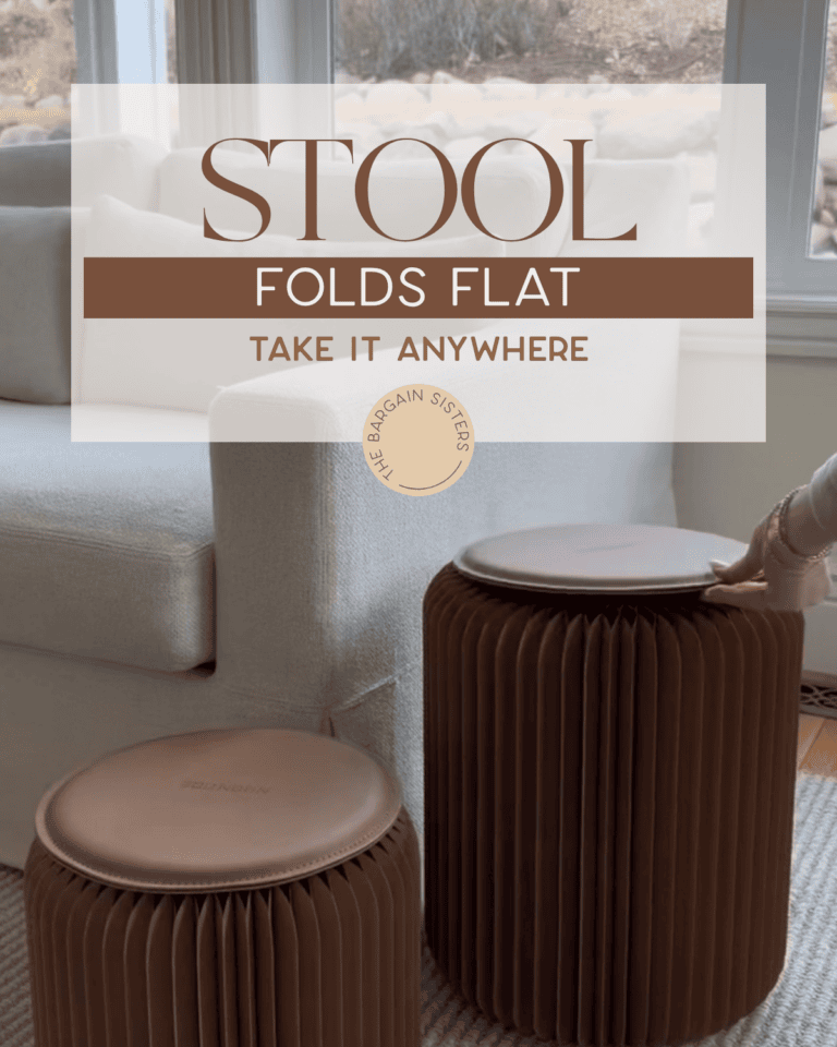 The Folding Stool That Holds Up and Tucks Away Anywhere