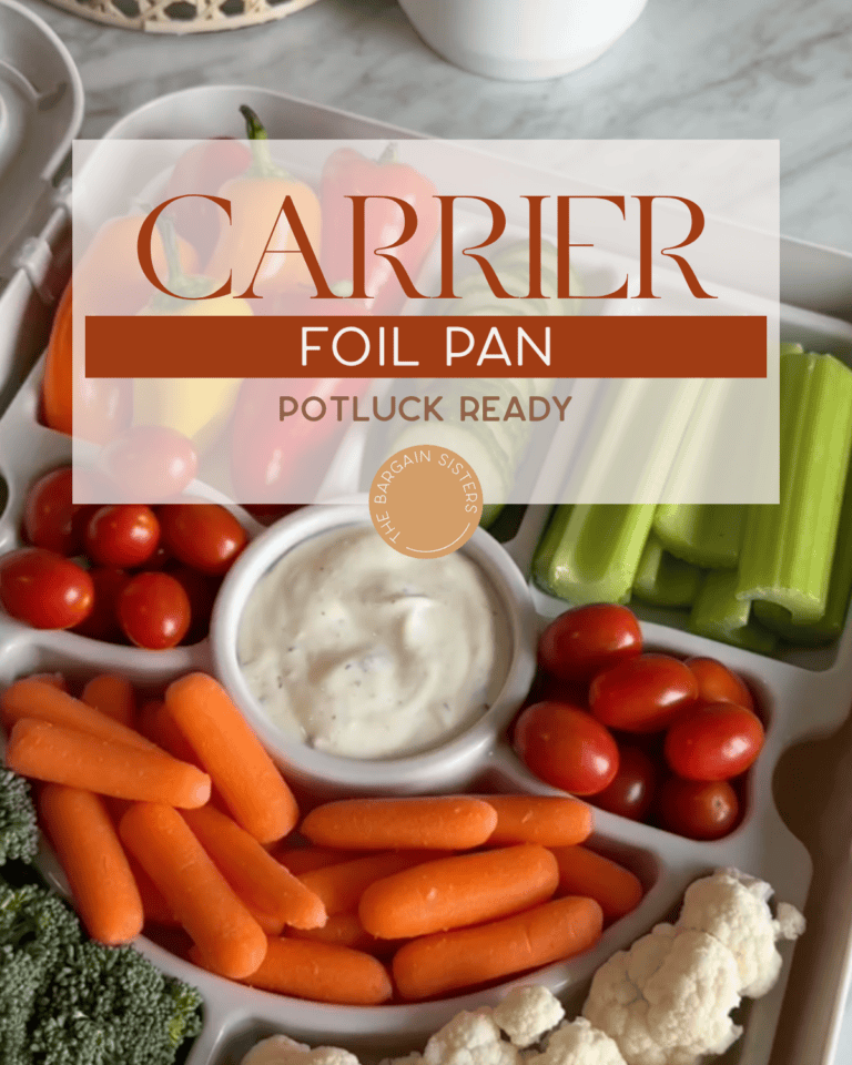 Why We Never Go to a Potluck Without This Foil Pan Carrier