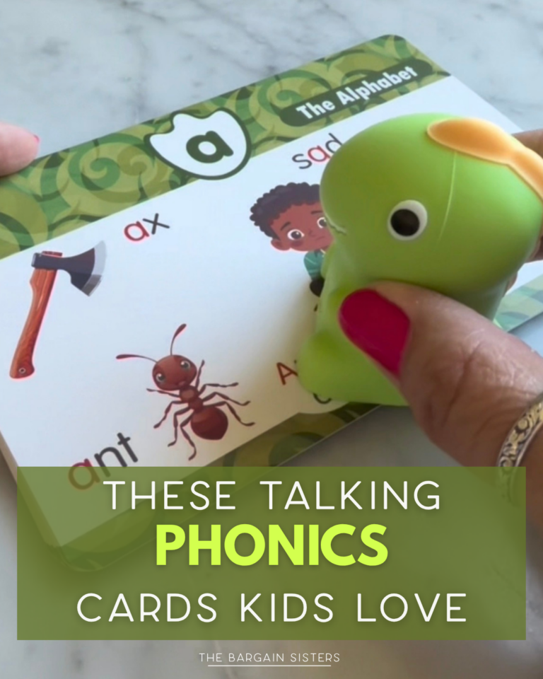 These Phonics Flash Cards Talk Back and Kids Love It