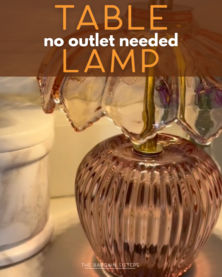 This Rechargeable Table Lamp Needs No Outlet at All
