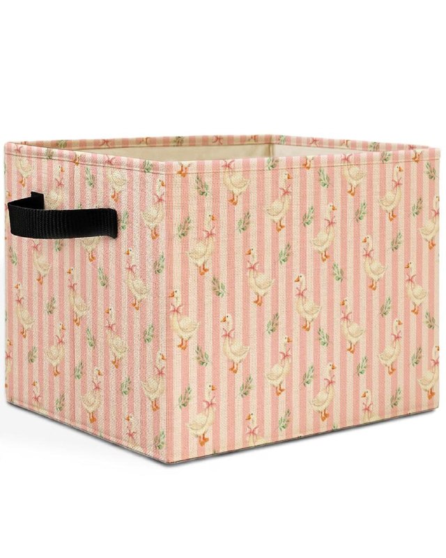 A goose shaped storage basket for organizing the kitchen or living room, featured in our Monday Deals.