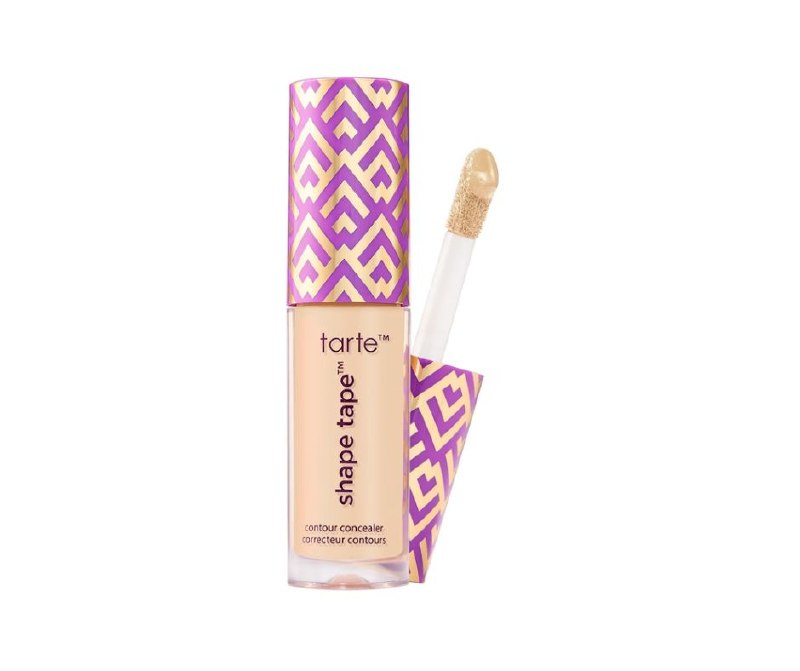 A tube of Tarte Shape Tape full-coverage concealer with its applicator wand, featured in our Friday Deals.