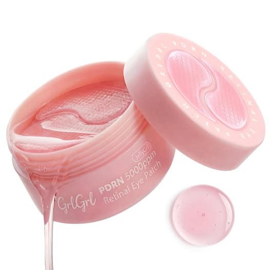 Jar of hydrating anti-aging under-eye gel patches for puffiness and dark circles, featured in our Friday Deals.
