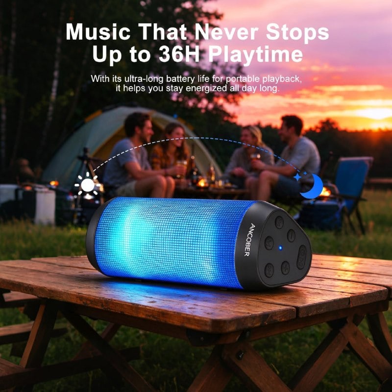 A portable wireless Bluetooth speaker, featured in our Thursday Deals.