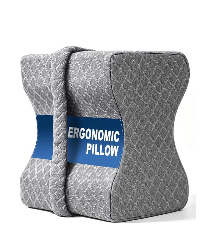 An ergonomic contoured pillow designed for side sleepers, featured in our Thursday Deals.