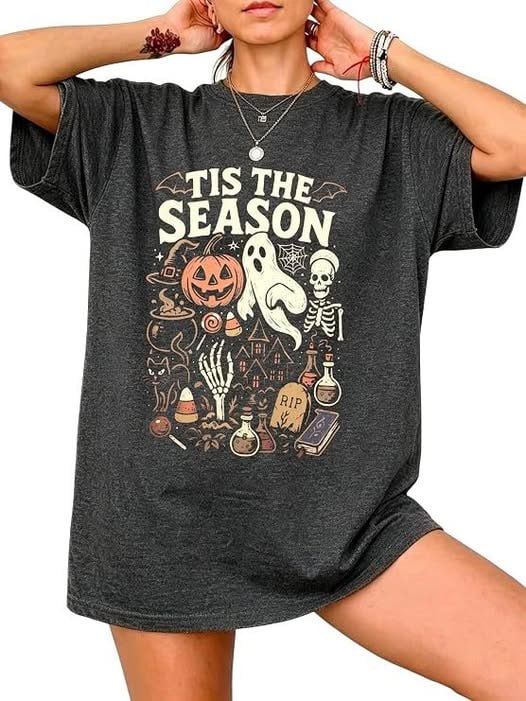 A fun graphic Halloween shirt for the spooky season, featured in our Friday Deals.