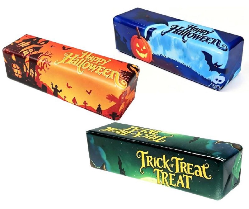 Squeezable Halloween-themed butter squishy fidget toy featured in our Tuesday Deals.