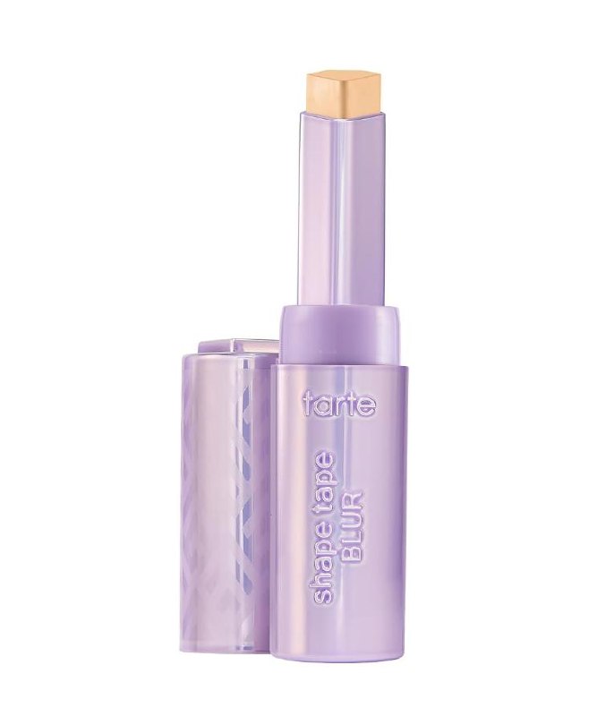 A Tarte Shape Tape Blur concealer stick shown capped and uncapped, featured in our Thursday Deals.