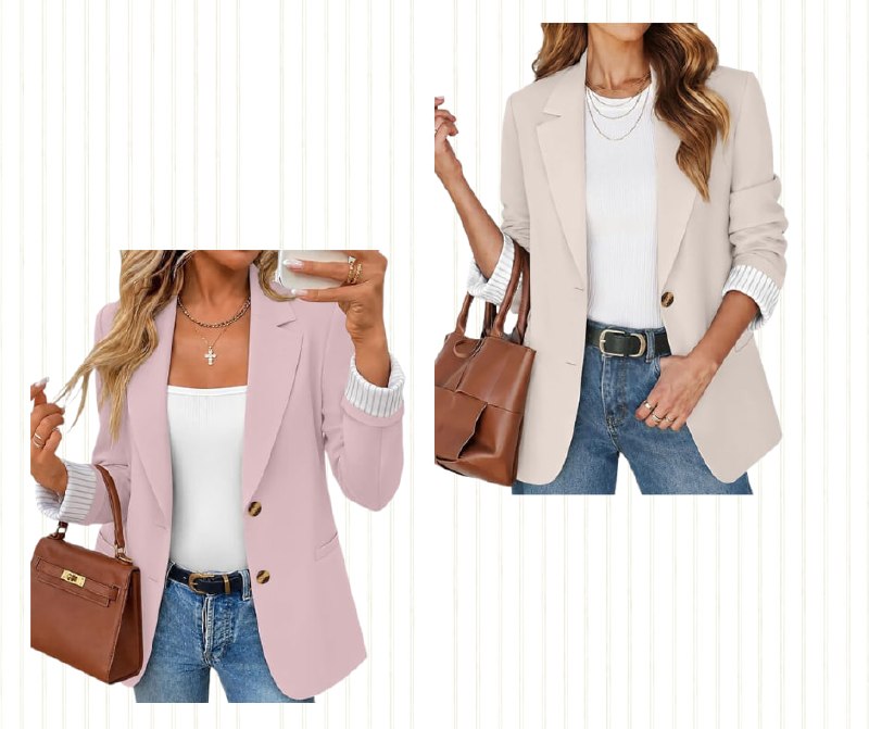 A tailored women's blazer for work or dressing up, featured in our Tuesday Deals.